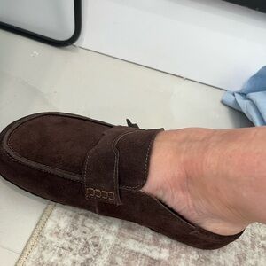 Men's Brown Suede Loafers